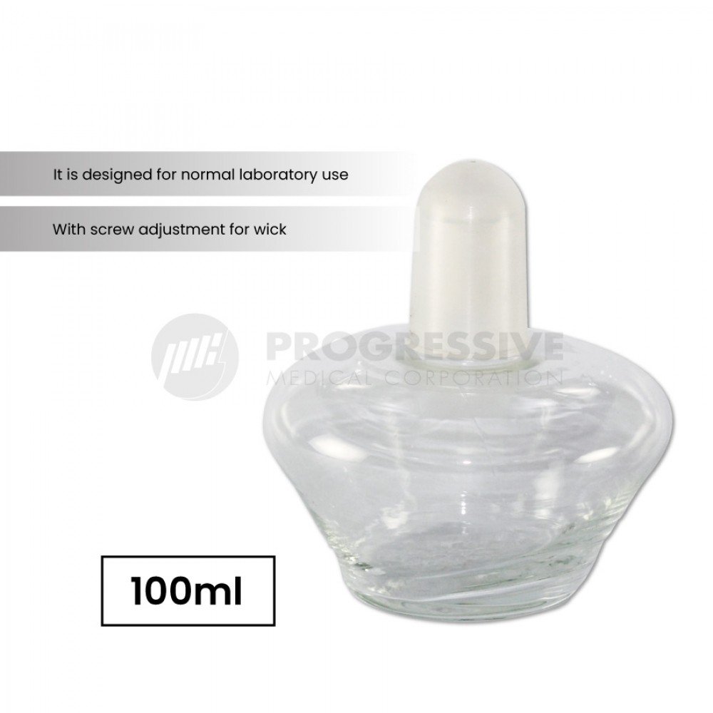 Alcohol Lamp Glass, 100ml Alcohol Lamp Glass, 100ml