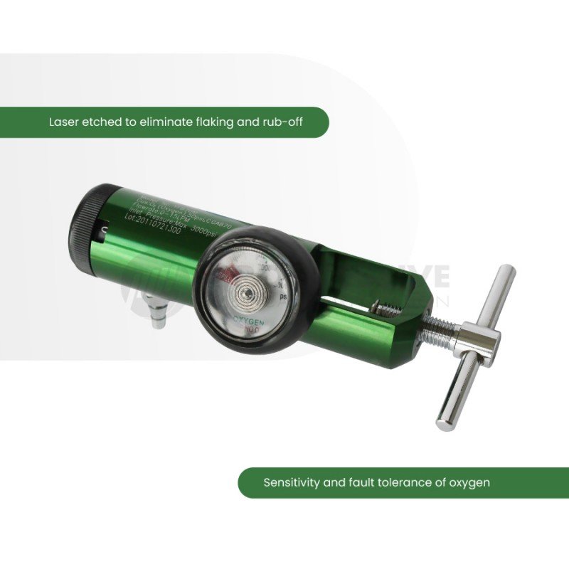 Oxygen Regulator for Aluminum Tanks