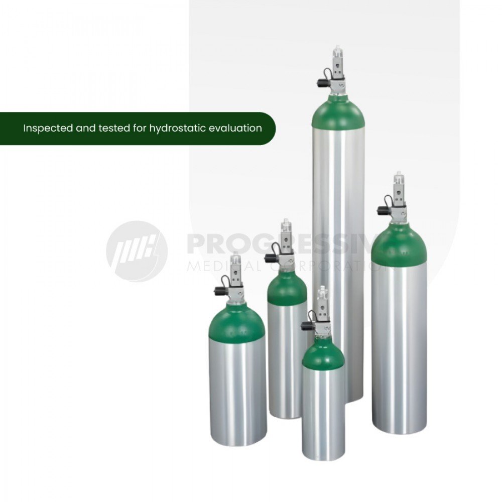 Aluminum Oxygen Cylinder Tank, M24 (with content)