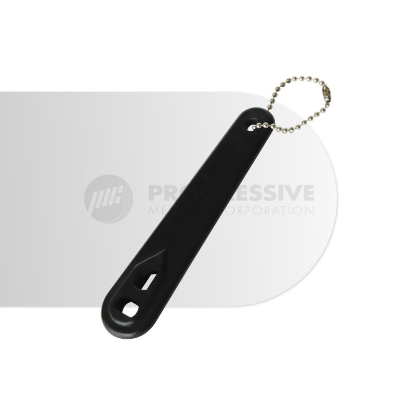 Aluminum Oxygen Cylinder Wrench with Chain