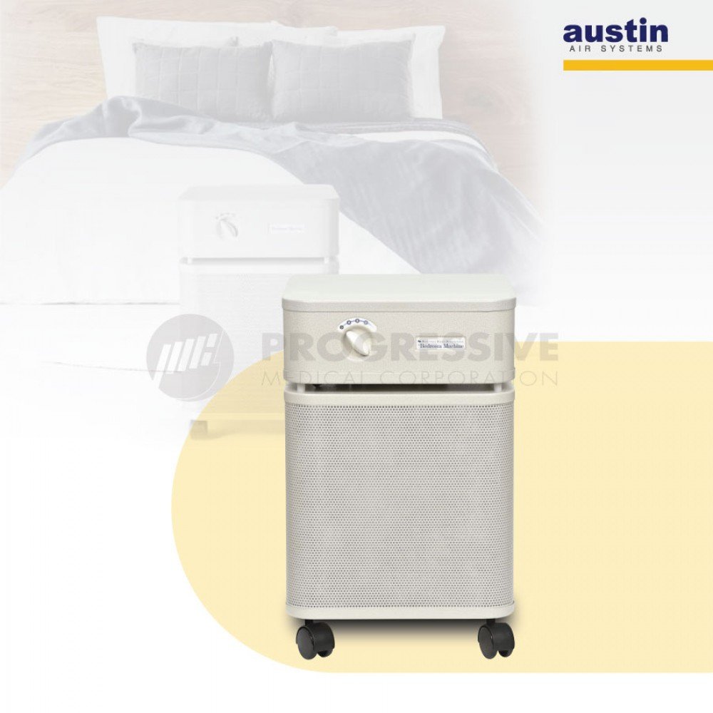 Austin Air Purifier Bedroom 402 Sandstone