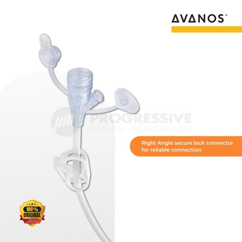 Avanos Mic-Key Low Profile Extension Set