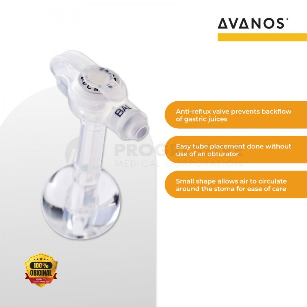 Avanos MIC-key Low Profile Feeding Tube