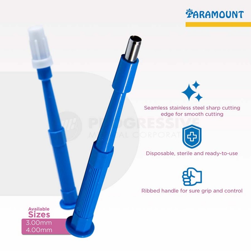 Paramount Biopsy Punch (Sold by box of 10s)