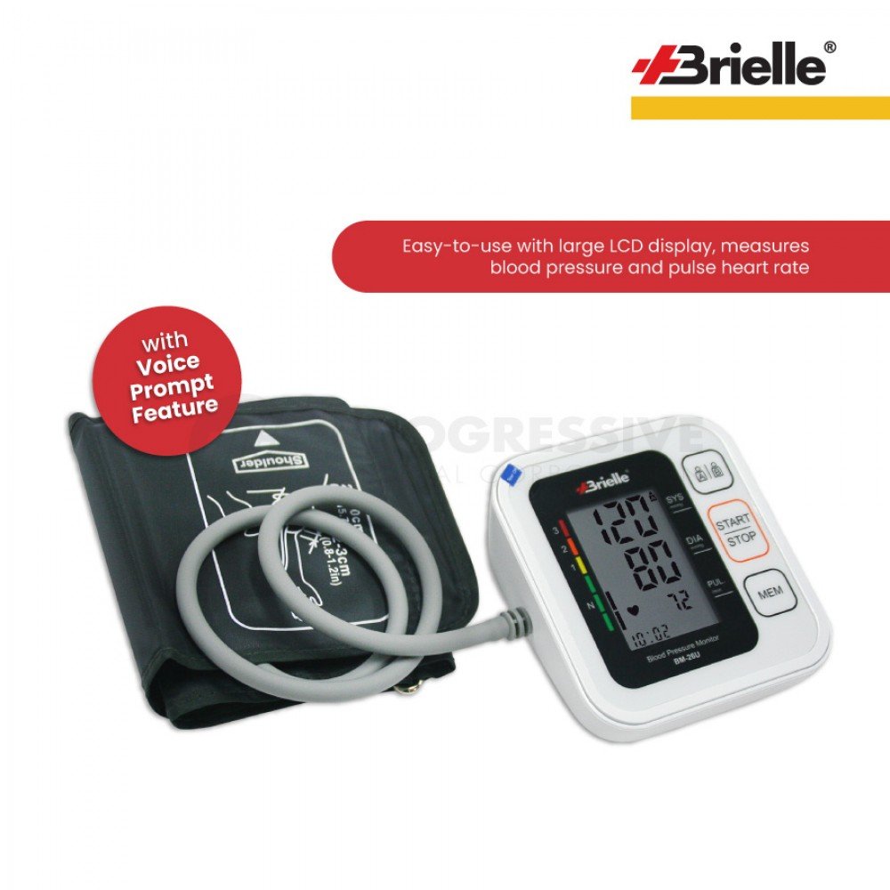 Brielle Automatic Arm-Type Blood Pressure Monitor BM-26U