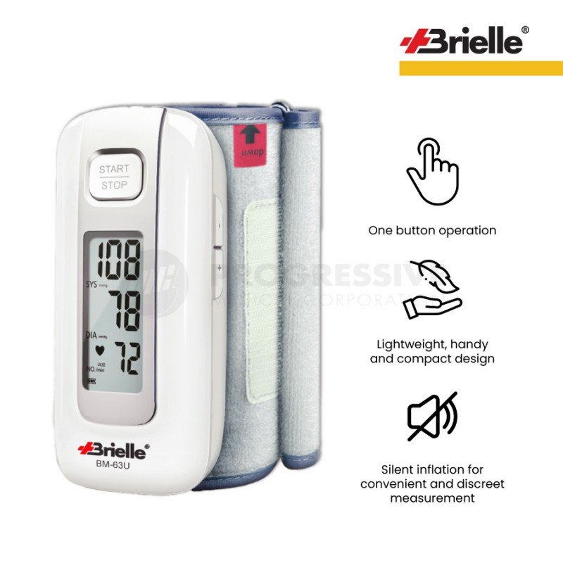 Brielle Automatic Arm-Type Blood Pressure Monitor BM-63U
