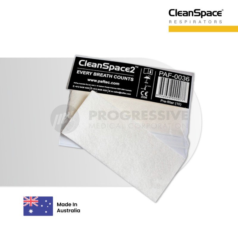 CleanSpace2 Particulate Pre-Filter Standard pack of 10's