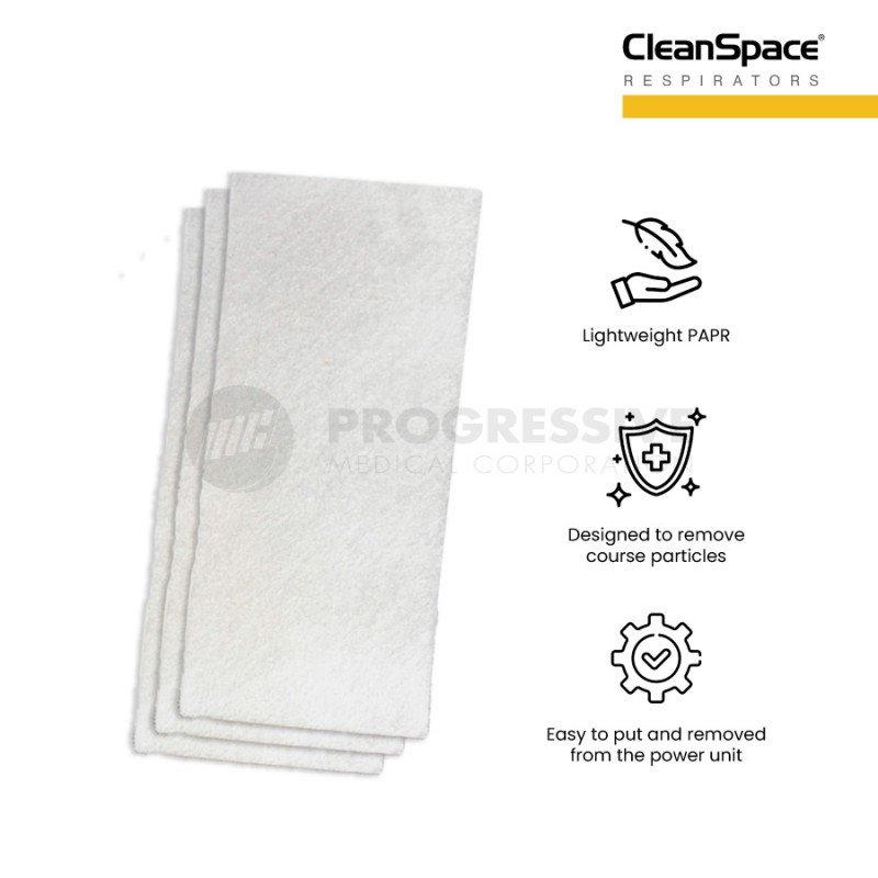 CleanSpace2 Particulate Pre-Filter Standard pack of 10's