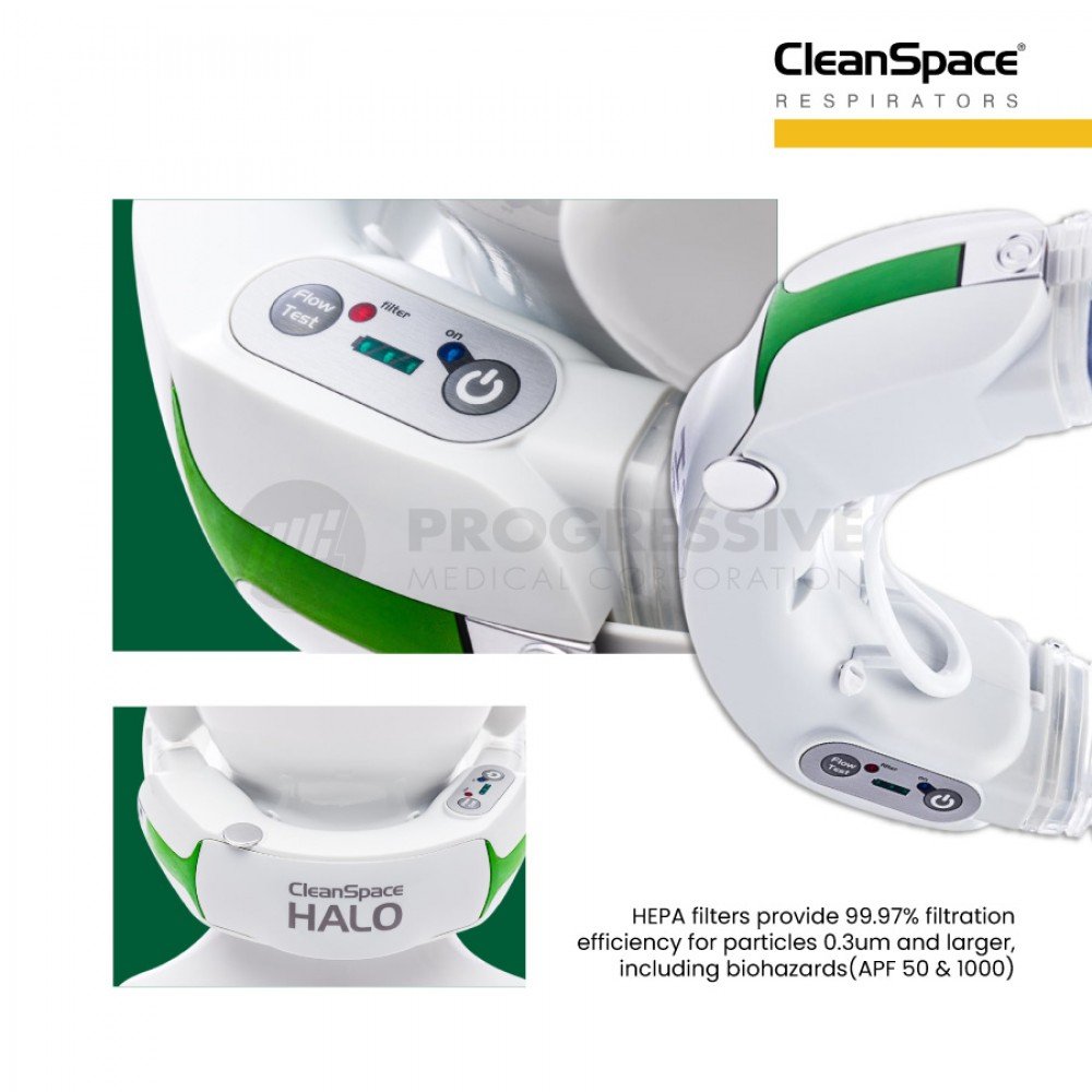 CleanSpace HALO Power Unit (Half Mask is Sold Separately)
