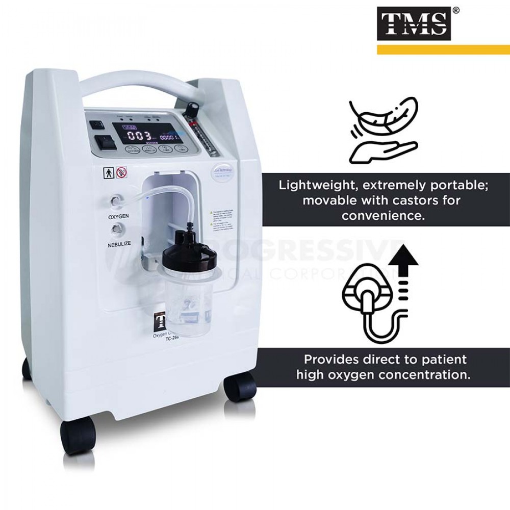 TMS TC-260 Oxygen Concentrator with Nebulization Function