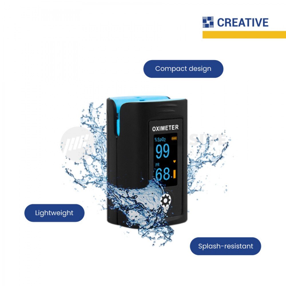 Creative Fingertip Pulse Oximeter