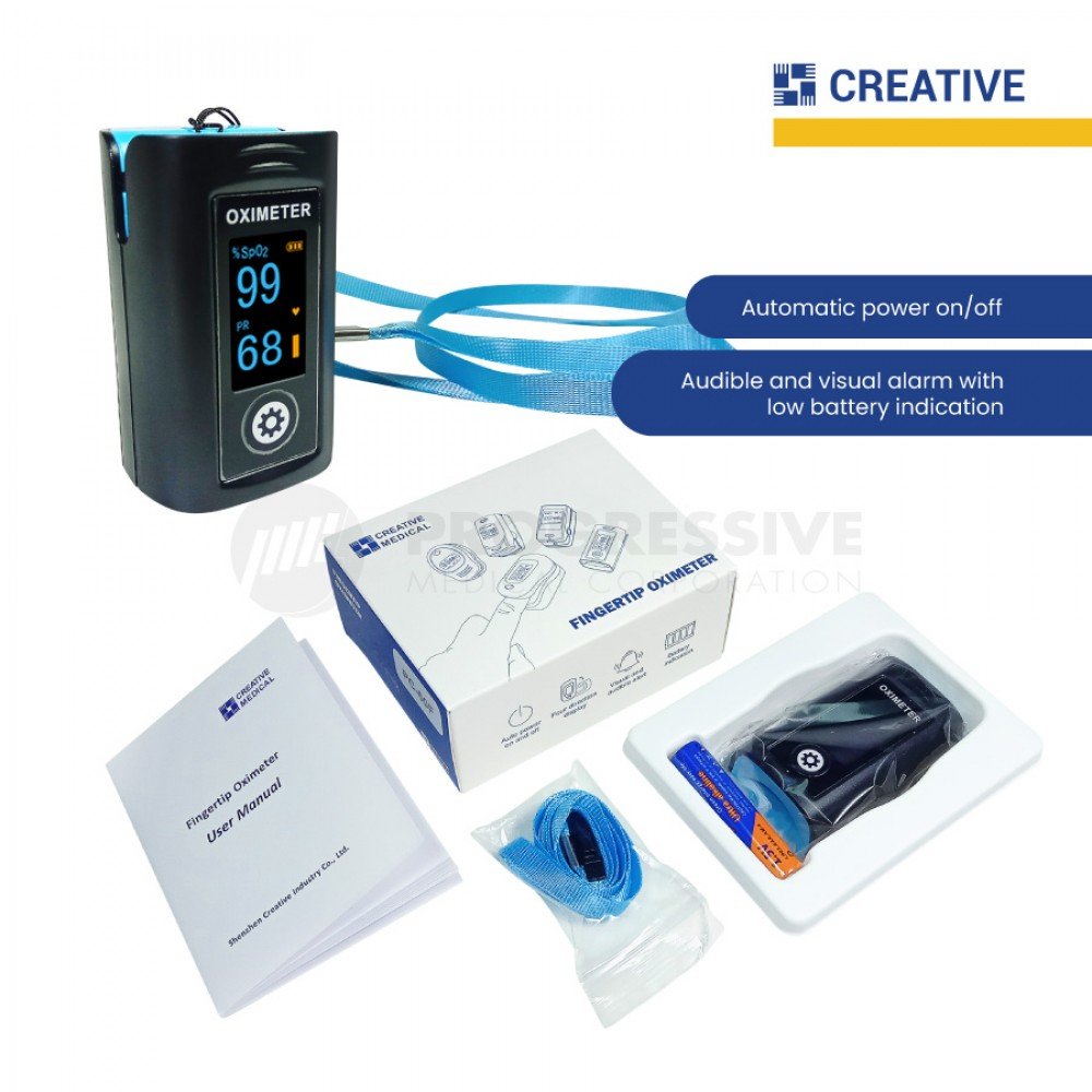 Creative Fingertip Pulse Oximeter