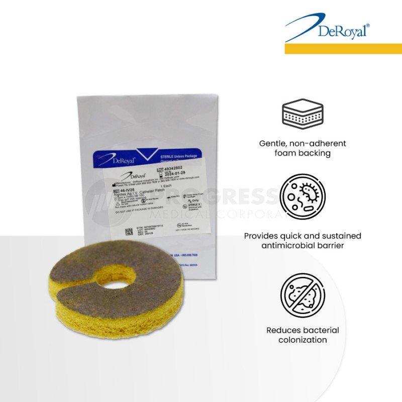 DR Algidex IV Cath Patch sold by box of 5s