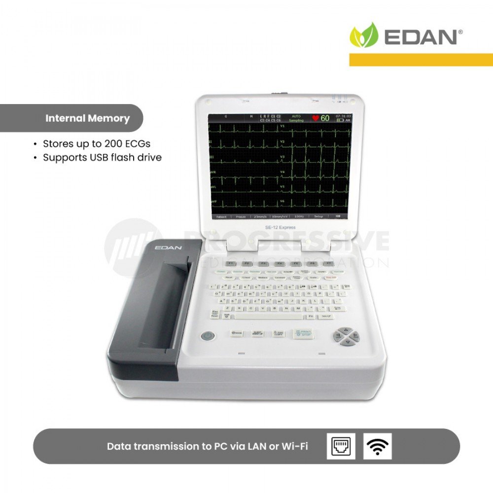 Edan ECG Machine SE -12 Express