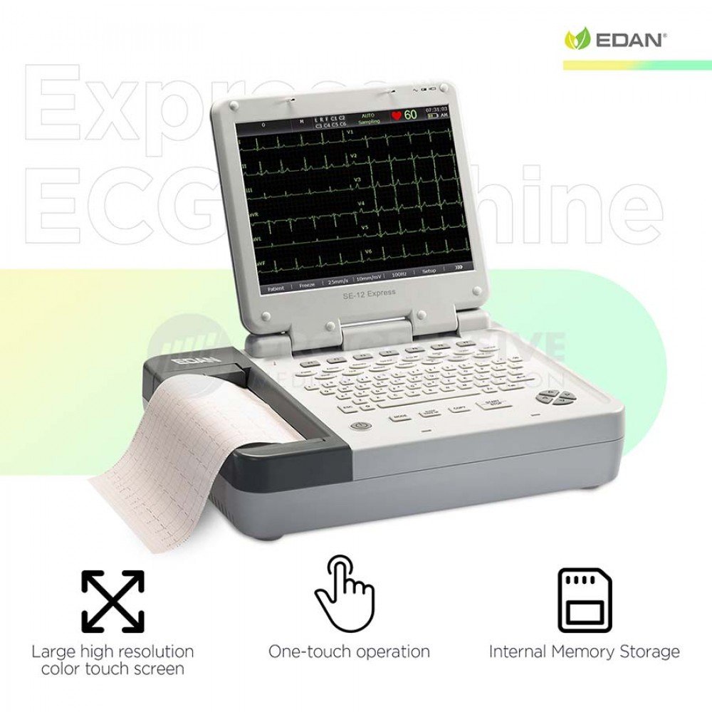 Edan ECG Machine SE -12 Express