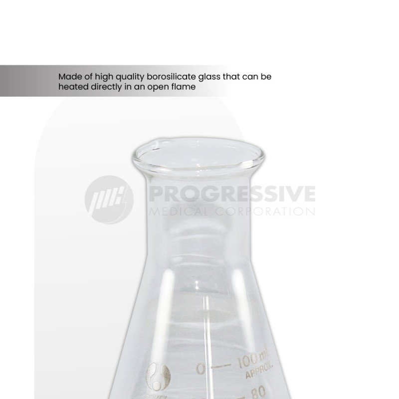 Erlenmeyer Flask Glass, 100ml