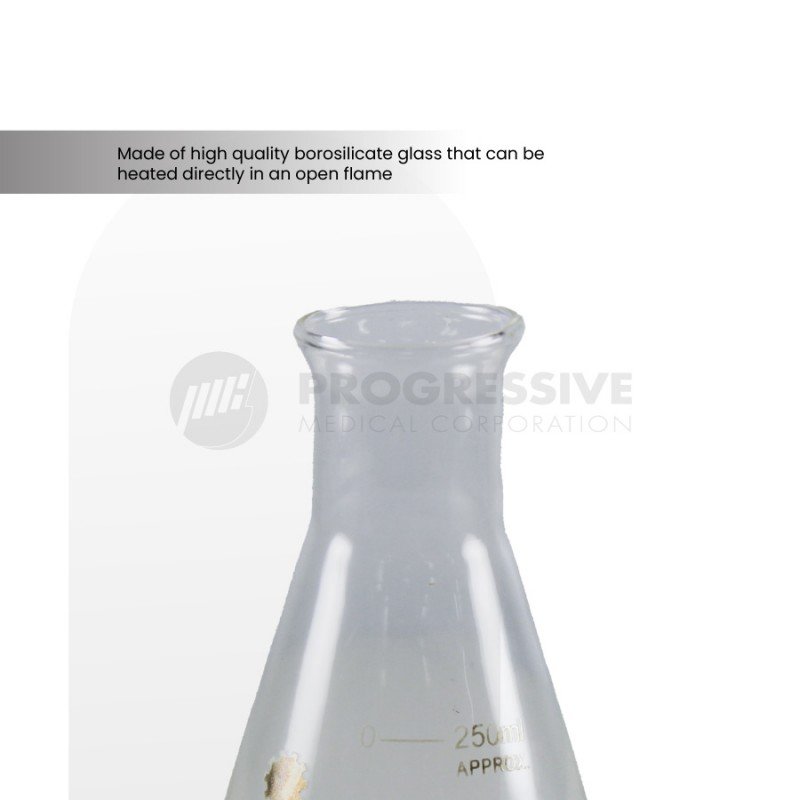 Erlenmeyer Flask Glass, 250ml