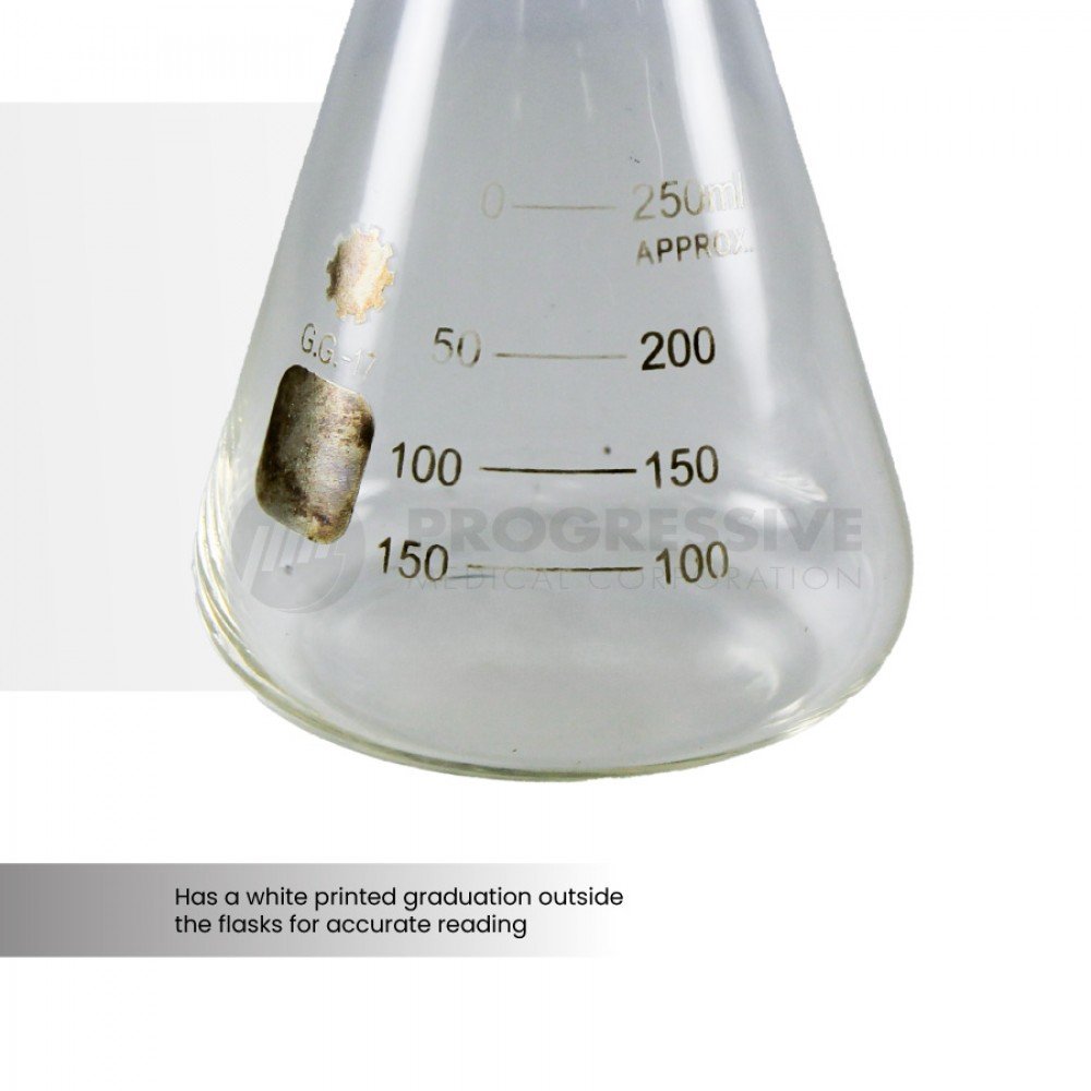 Erlenmeyer Flask Glass, 250ml