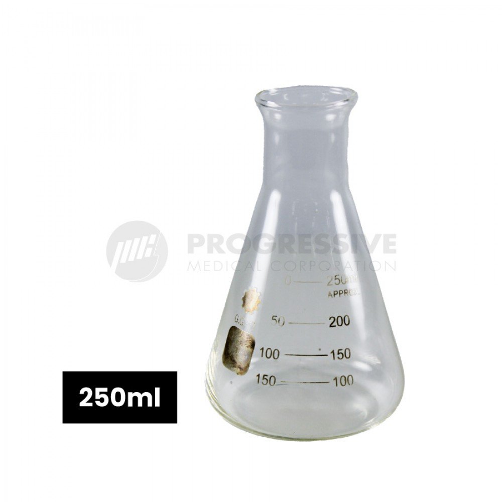 Erlenmeyer Flask Glass, 250ml