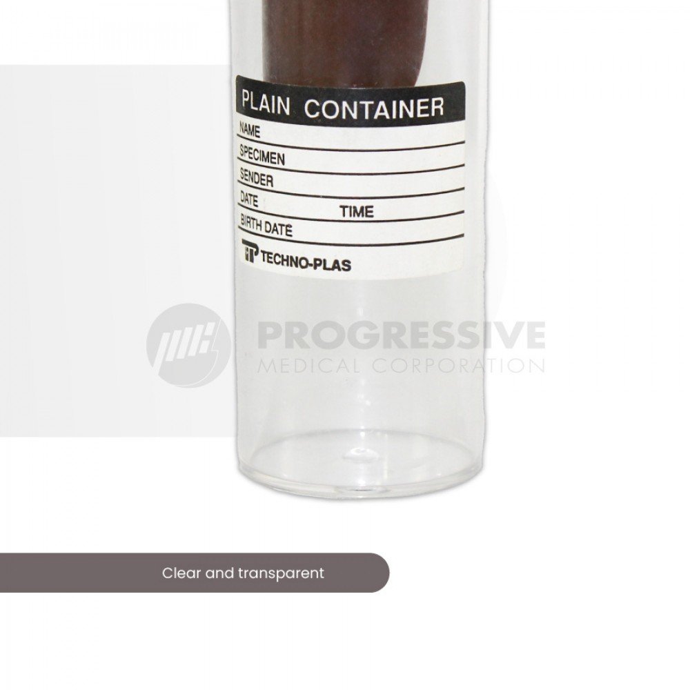 Faeces Container W/ Spoon, 120ml Faeces Container W/ Spoon, 120ml
