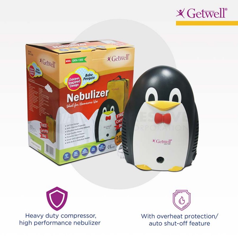 Getwell Nebulizer Machine (Bebe Penguin)