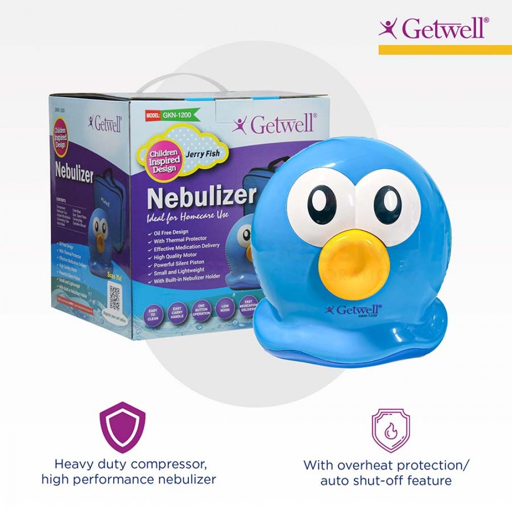 Getwell Nebulizer Machine (Jerry Fish)