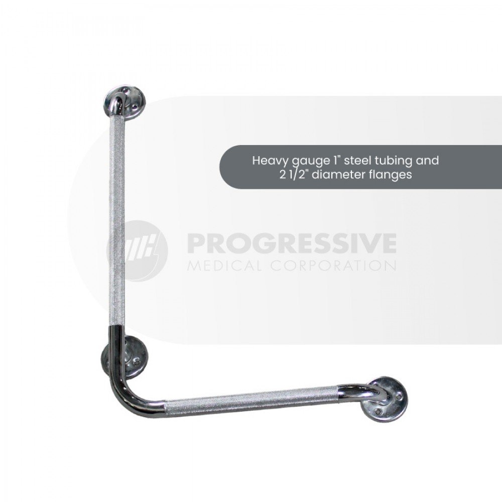 Grab Bar Angled, 24x16 inches (Left only)