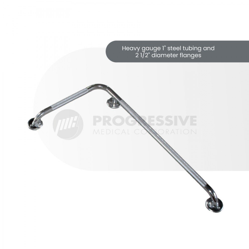 Grab Bar Angled, 32x16 inches (Left only)