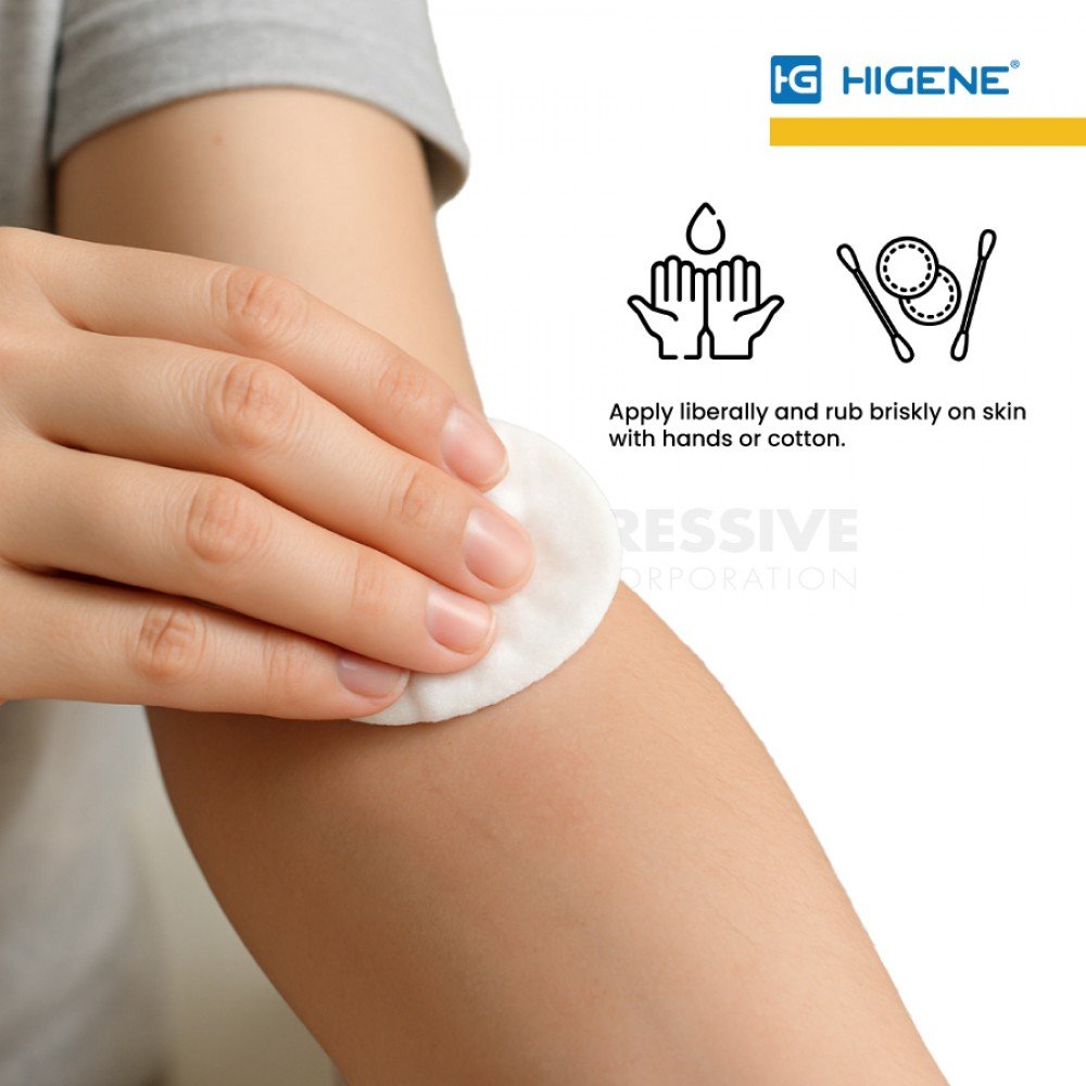Higene 70% Isopropyl Alcohol, 250 ml