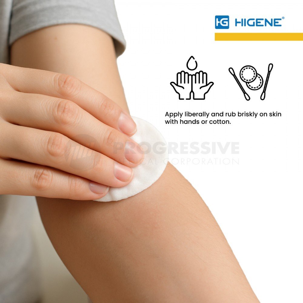 Higene 70% Isopropyl Alcohol, 500 ml