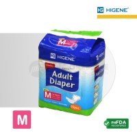 Higene Adult Diaper, Medium (sold by packs of 10s)