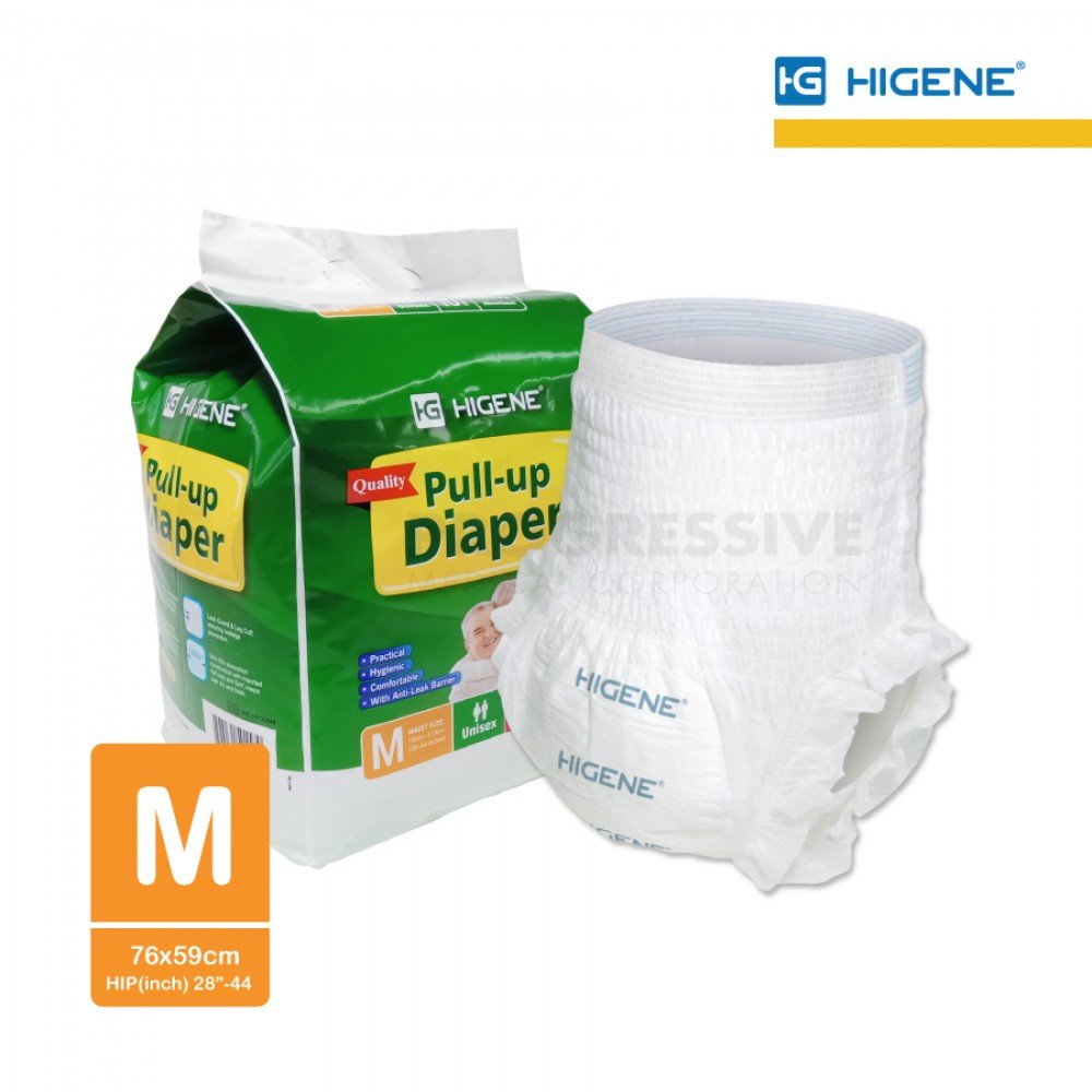 Higene Adult Pull Up Diaper (sold by packs of 10s)