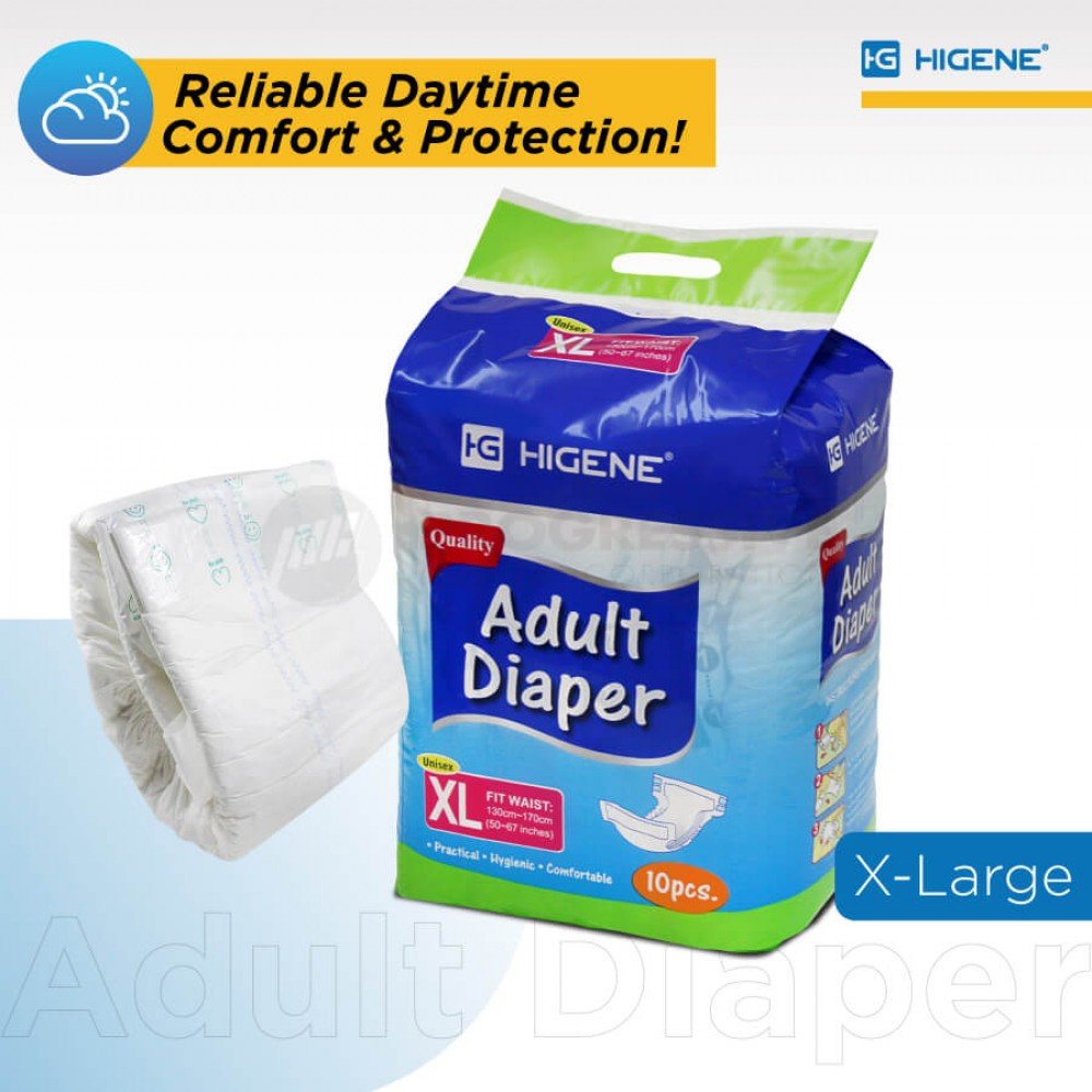 Higene Adult Diaper, X-Large