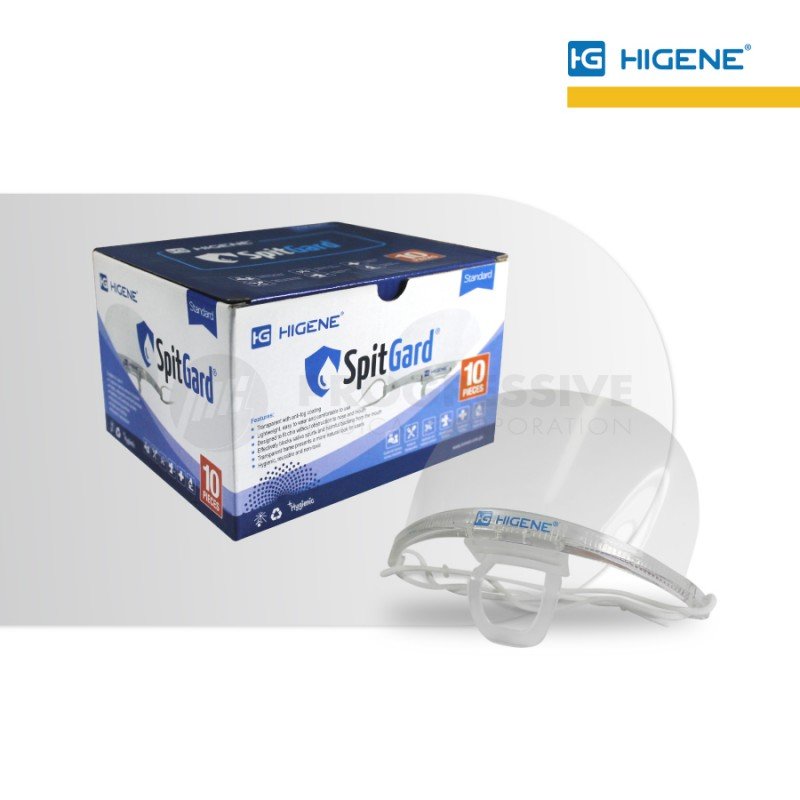 Higene SpitGard Mouth Shield (Sold by box of 10's)