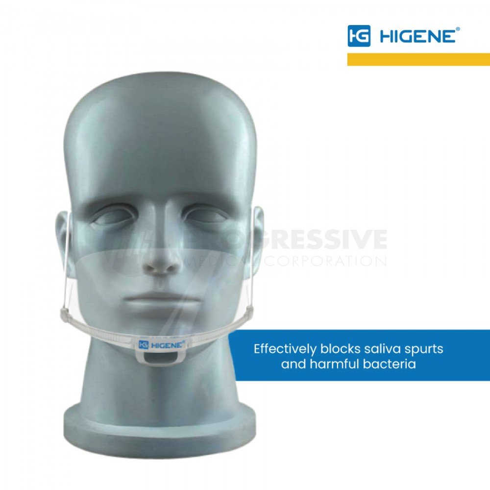 Higene SpitGard Mouth Shield (Sold by box of 10's)