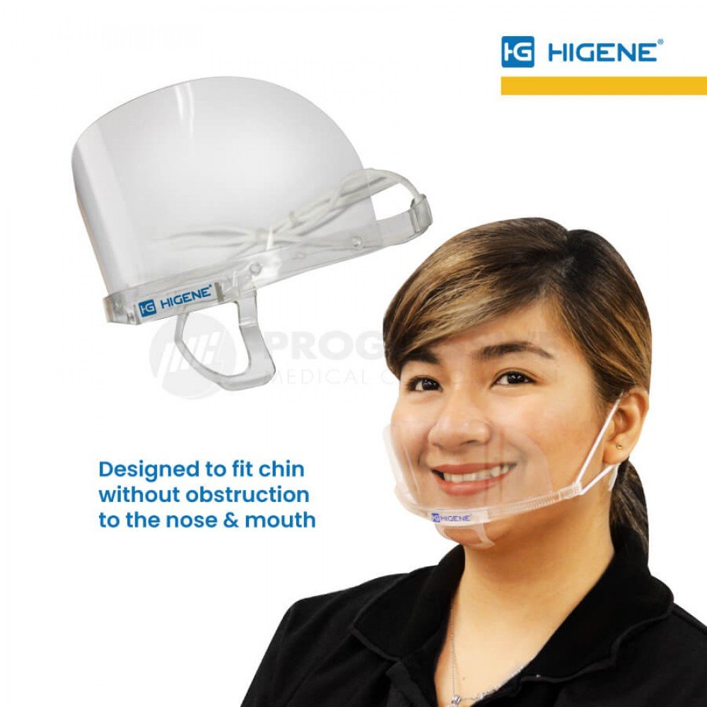 Higene SpitGard Mouth Shield (Sold by box of 10's)