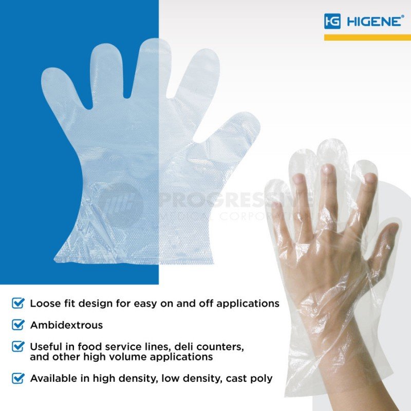 Higene Polyethylene Gloves