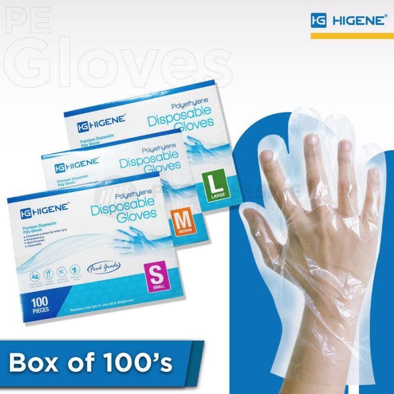 Higene Polyethylene Gloves