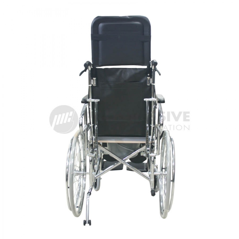 Inmed Wheelchair Reclining High Back with Commode