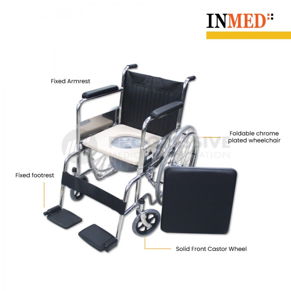 Inmed Wheelchair Commode Inmed Wheelchair Commode