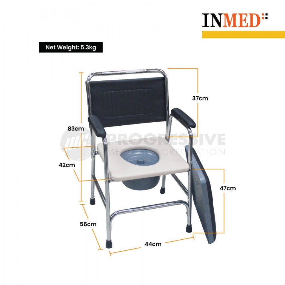 Inmed Commode Chair w/o Wheels