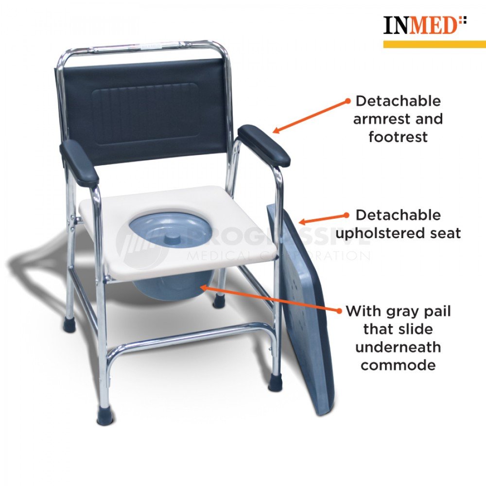Inmed Commode Chair w/o Wheels