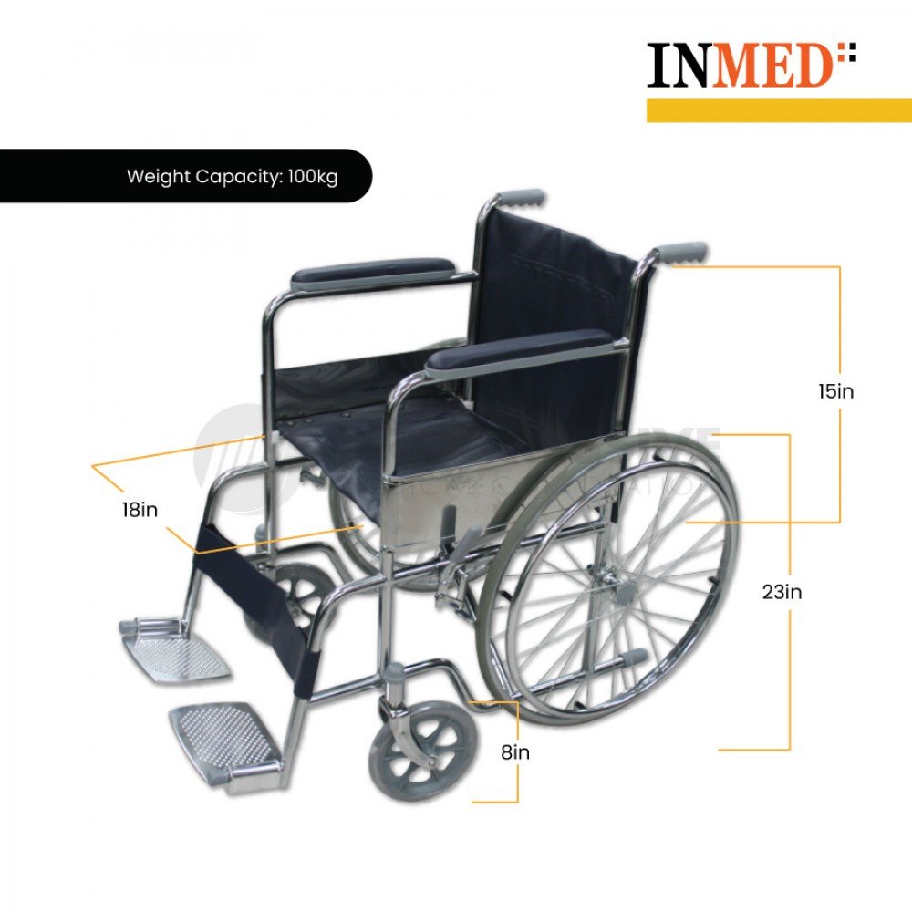Inmed Cross Spoke Wheelchair 