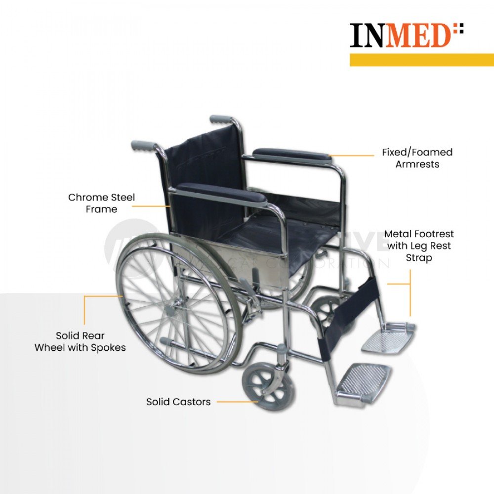 Inmed Cross Spoke Wheelchair 