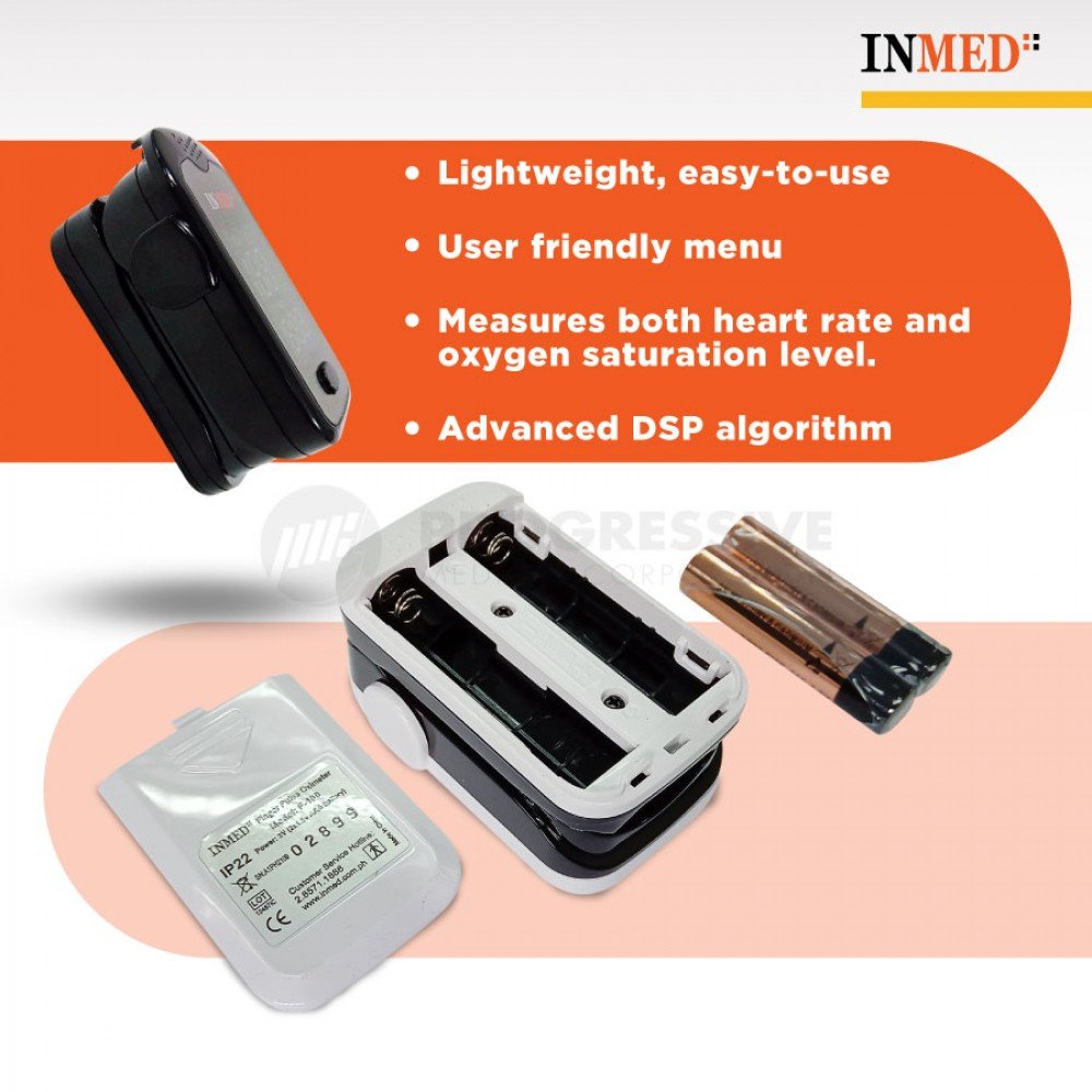 Inmed Fingertip Pulse Oximeter F-100