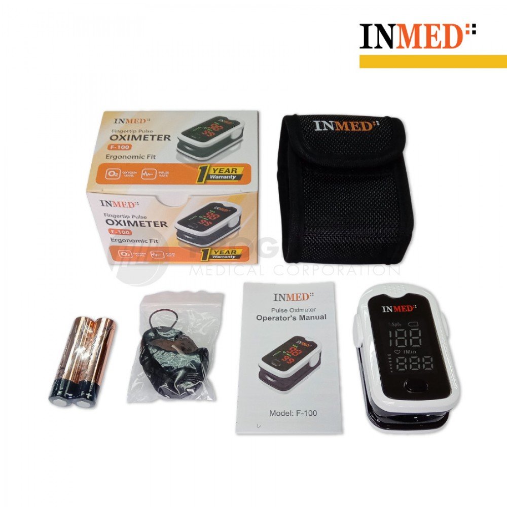 Inmed Fingertip Pulse Oximeter F-100
