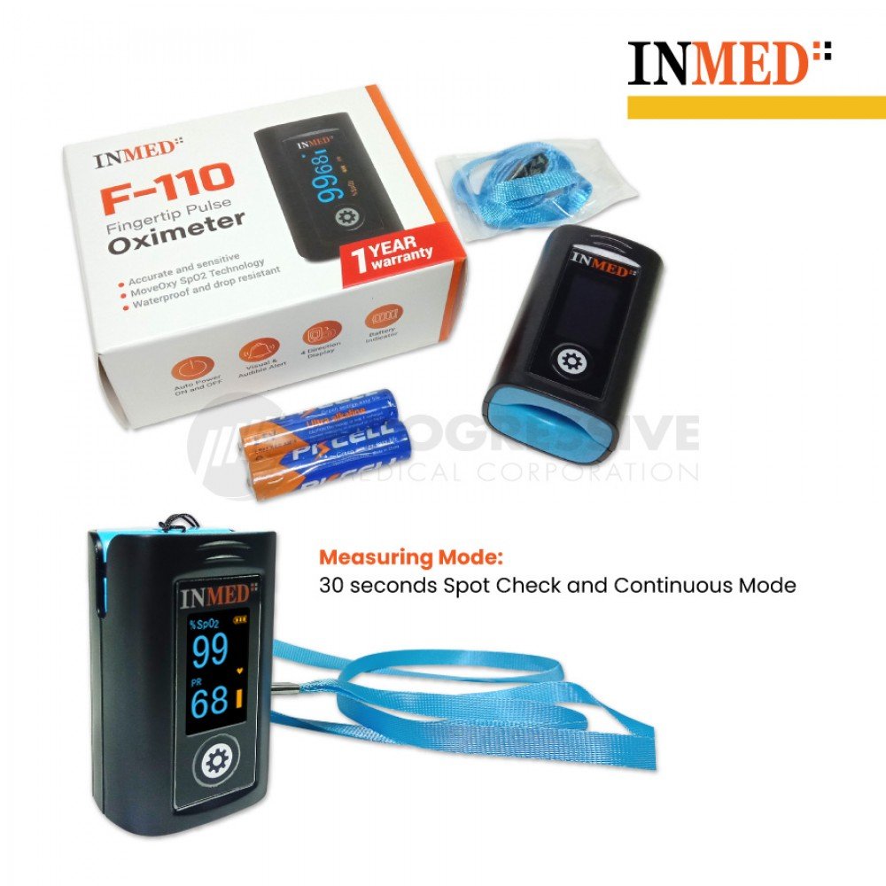 Inmed Fingertip Pulse Oximeter F-110