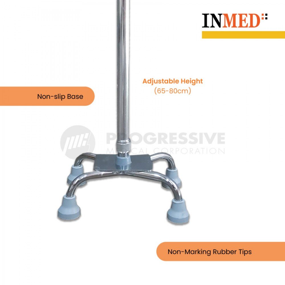 Inmed Low Base Quad Cane Inmed Low Base Quad Cane