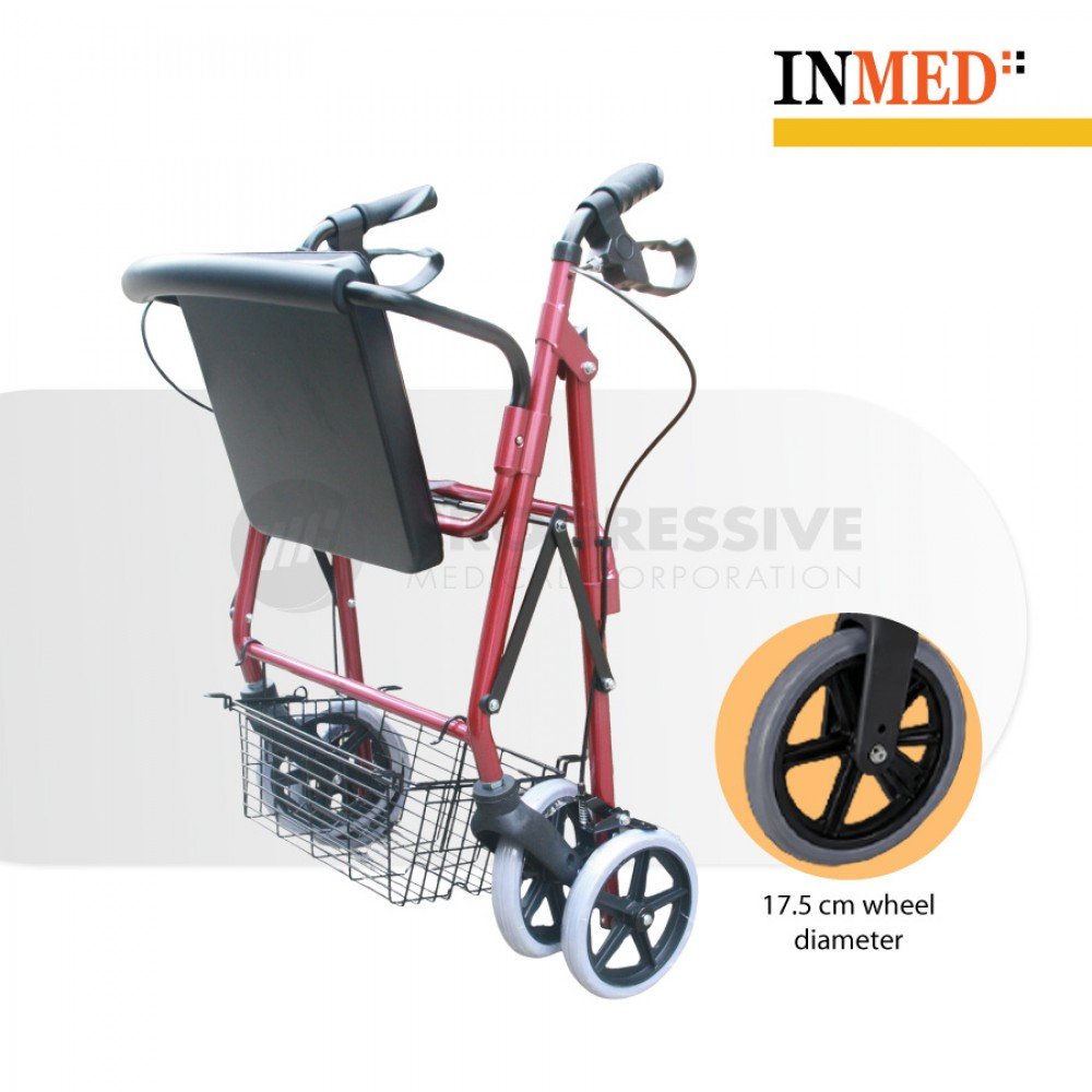 Inmed Rollator, 4 Wheels 