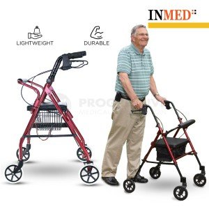 Inmed Rollator, 4 Wheels 